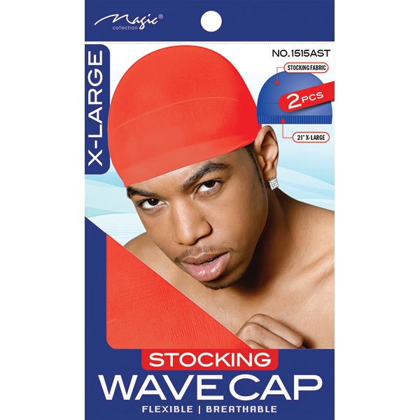 MAGIC COLLECTION - Stocking Wave Cap X-Large RED
