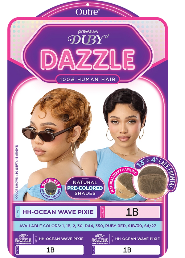 OUTRE - DUBY WIG - DUBY DAZZLE QLH 13X4 - OCEAN WAVE PIXIE