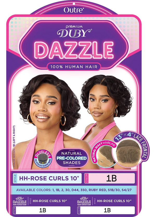 OUTRE - DUBY WIG - DUBY DAZZLE QLH 13X4 - ROSE CURLS 10"