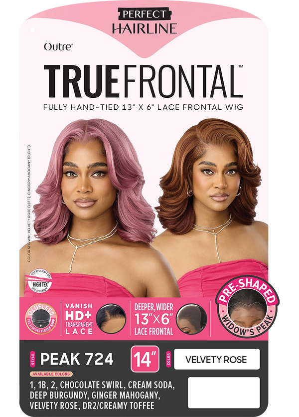 OUTRE - LACE FRONT WIG-PHL 13X6 - TRUE FRONTAL - PEAK 724