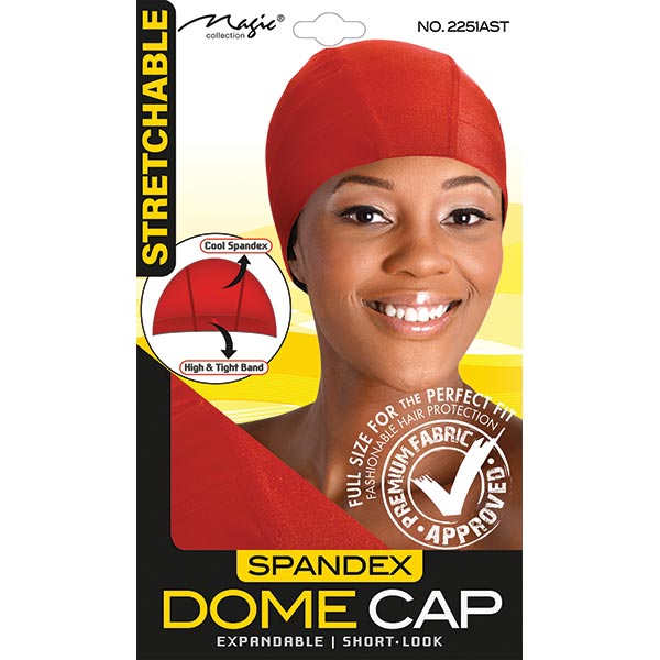 MAGIC COLLECTION - Spandex Dome Cap ASSORTED