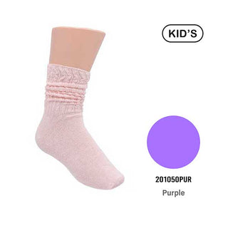 Buy purple MAGIC COLLECTION - Kid's Slouch Socks 6-8 Size