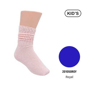 Buy royal-blue MAGIC COLLECTION - Kid's Slouch Socks 6-8 Size