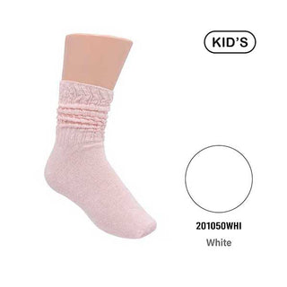 Buy white MAGIC COLLECTION - Kid's Slouch Socks 6-8 Size