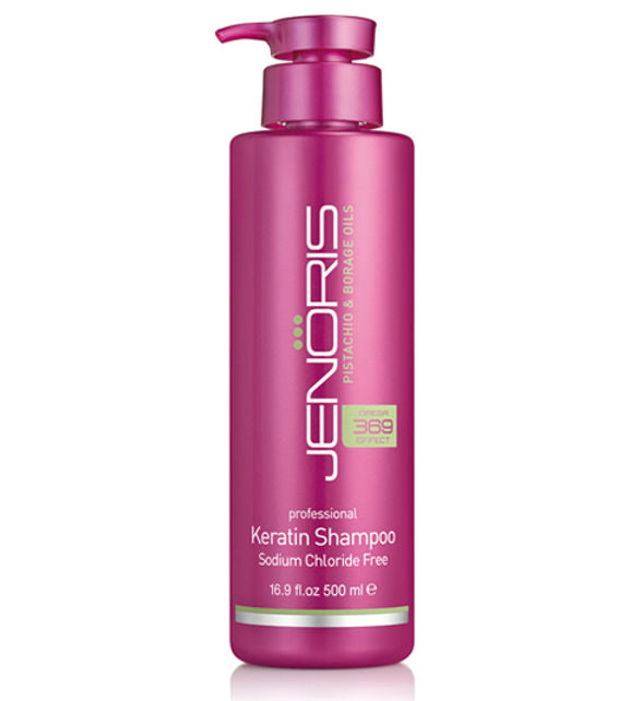 JENORIS - Professioinal Pistachio & Borage Oils Keratin Shampoo