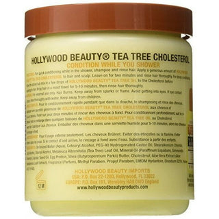 HollyWood Beauty - Tea Tree Cholesterol W/ Shea Butter & Aloe