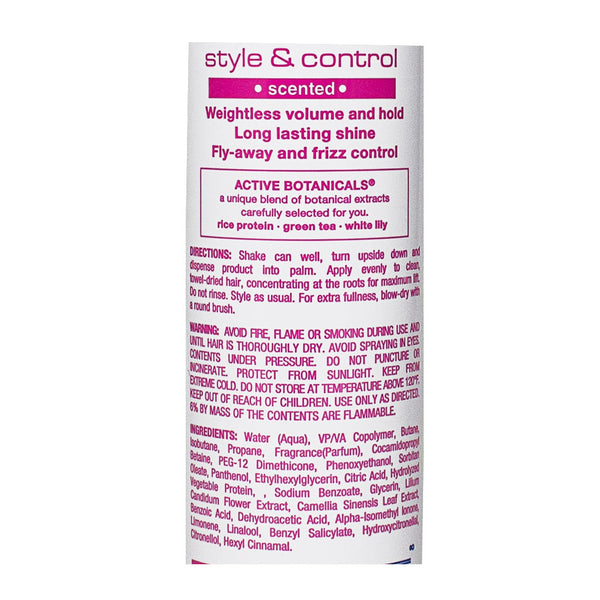 White Rain - Style & Control Volumizing Mousse