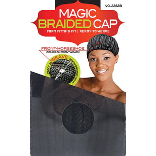 MAGIC COLLECTION - Braided Cap BLACK