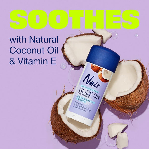 Nair - Sensitive Formula Glide On Hair Remover