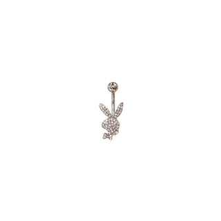 JOY JEWELRY - Sterling Silver Belly Ring PLAYBOY BDS26