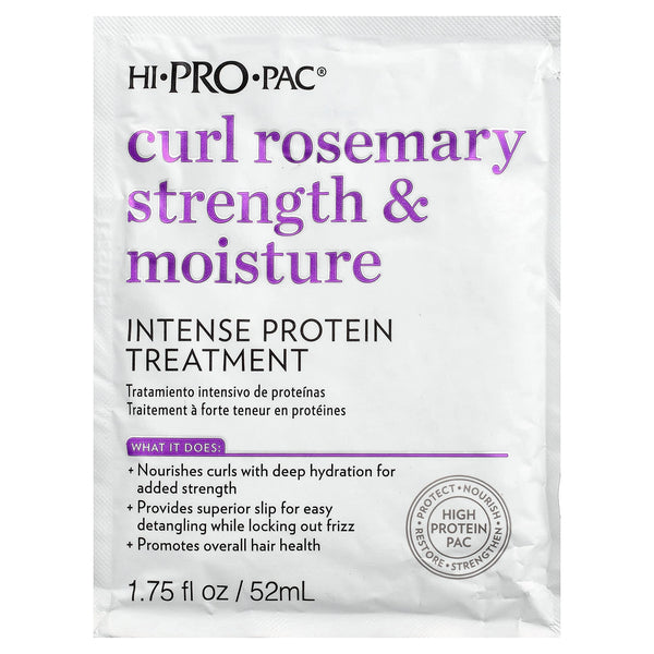 DeMert - Hi Pro Pac Curl Rosemary Strength & Moisture, Intense Protein Treatment