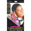 MAGIC COLLECTION - Comfortable Wig Grip Velvet Band BLACK