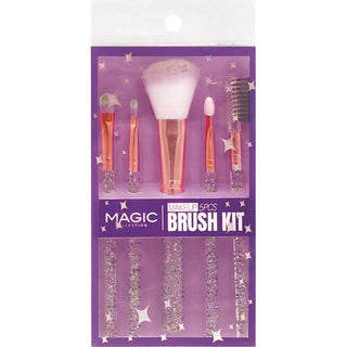 MAGIC COLLECTION - Make Up 5PCS Brush Kit PURPLE