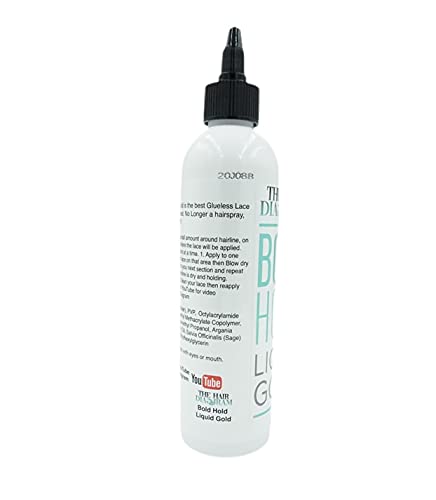 Hair Diagram - Bold Hold Liquid Gold Lace Gel