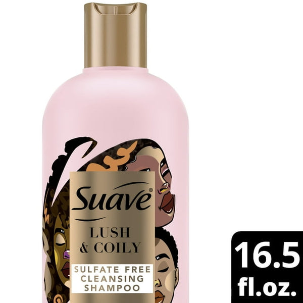 Suave - Natural Shea Butter & Pure Coconut Oil Sulfate-Free Cleansing Shampoo