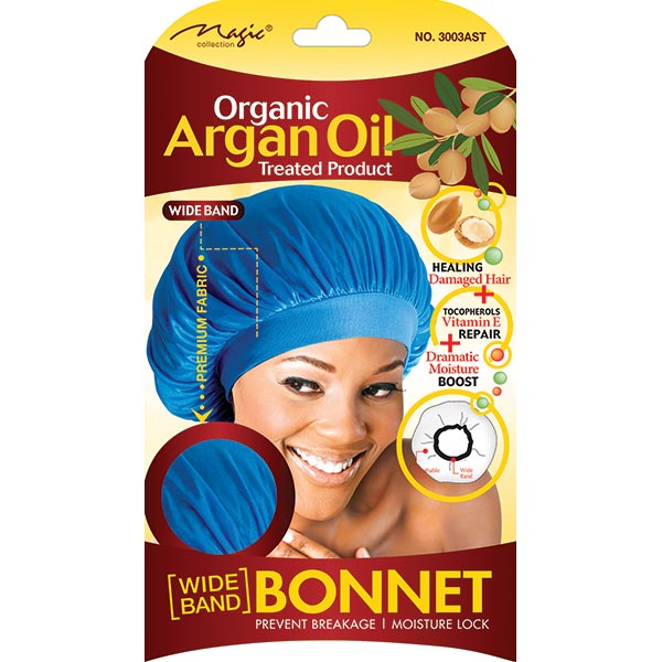 MAGIC COLLECTION - Argan Oil Infused Wide Band Bonnet ASSORTED