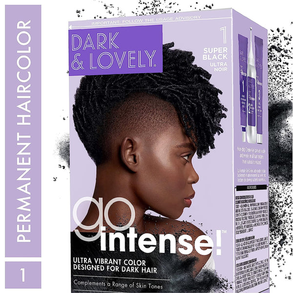 SoftSheen Carson - Dark & Lovely Go Intense! #1 SUPER BLACK