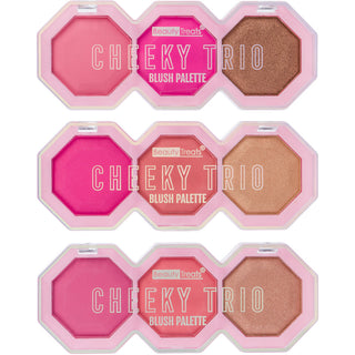BEAUTY TREATS - CHEEKY TRIO BLUSH PALETTE #BT381