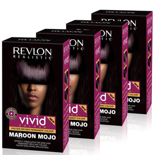 REVLON - VIVID HAIR COLOR MAROON MOJO