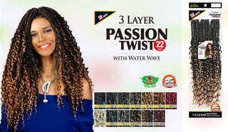 BIBA - 3X REMY PASSION TWIST 22