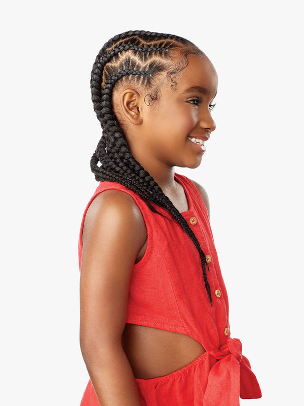 SENSATIONNEL - 3X X-PRESSION KIDS PRE-STRETCHED BRAID 28″