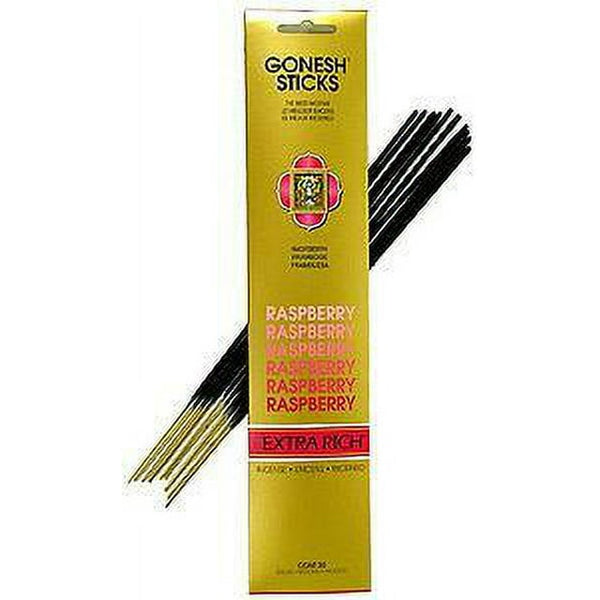 GONESH STICKS - Incense Perfumes Of Extra Rich: RASPBERRY