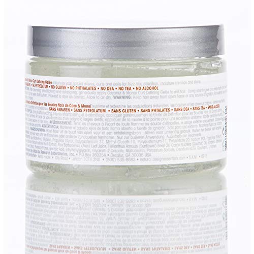 DESIGN ESSENTIALS - Natural Coconut & Monoi Curl Defining Gelée