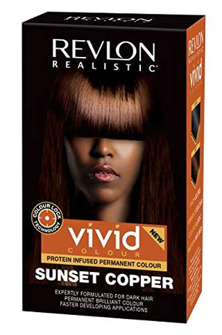 REVLON - VIVID HAIR COLOR SUNSET COPPER