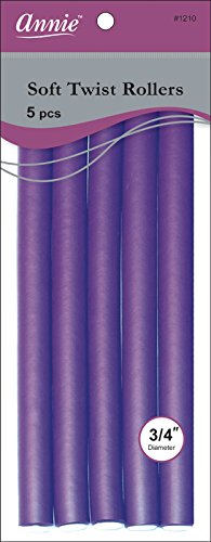 ANNIE - Professional Soft Twist Rollers 3/4