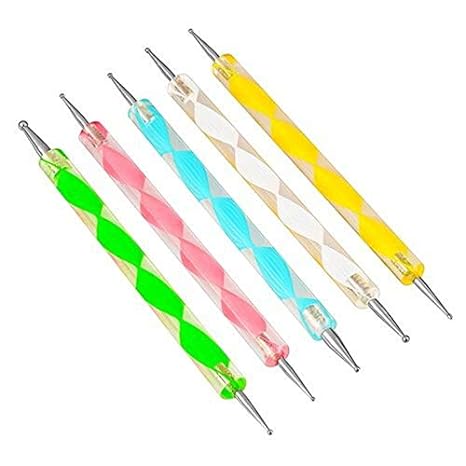 MAGIC COLLECTION - Nail Art Dotting Tools 5PCs