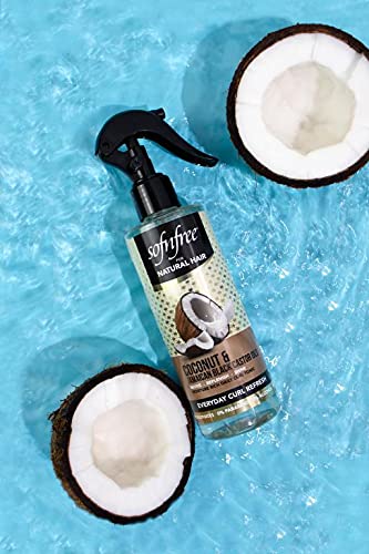 Sof N' Free - Natural Hair Coconut & Jamaican Black Castor Oil Everyday Curl Refresh