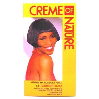 Creme of Nature - Gentle Hair Color System C11 MIDNIGHT BLACK