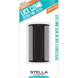 STELLA COLLECTION - Plastic Lice Comb Extra Fine Teeth