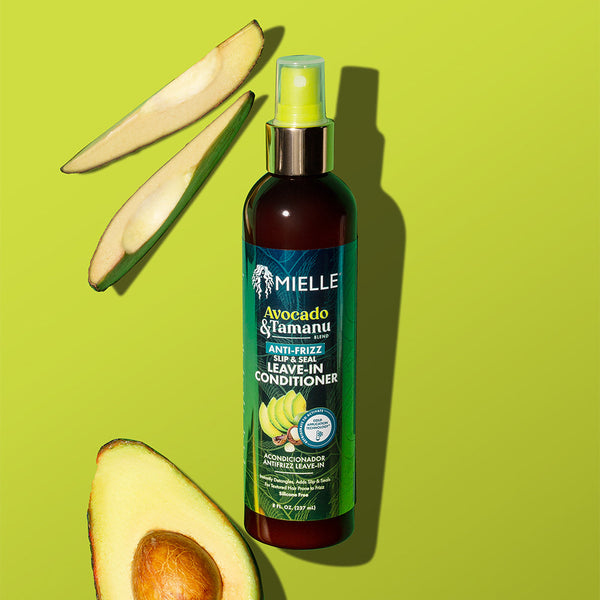 MIELLE - Avocado & Tamanu Anti-Frizz Slip & Seal Leave-In Conditioner