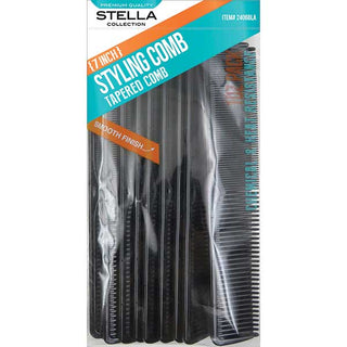 STELLA COLLECTION - Comb-Styling Comb (Bulk) Assorted