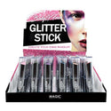 MAGIC COLLECTION - Glitter Stick PINK/LIME/PUR/TURQ/BRONZ/RED 1PC