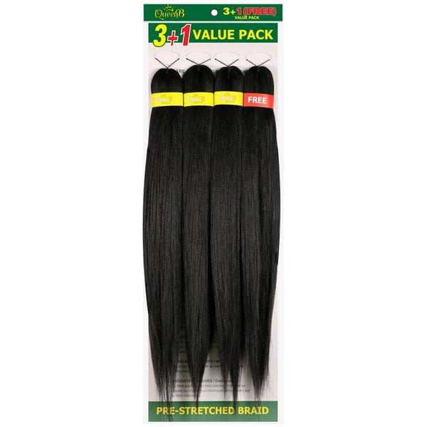 URBAN BEAUTY - Queen B Pre-Stretched Braiding Hair 7X Pack 50