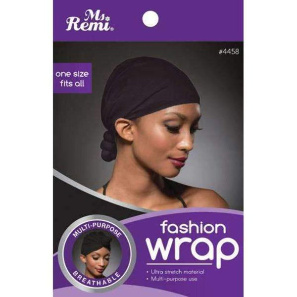 ANNIE - Ms. Remi Fashion Wrap BLACK #4458