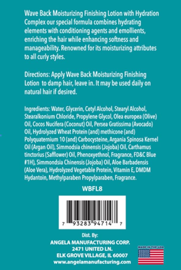 STAR CARE - Wave Back Moisturizing Finishing Curl Defining Lotion