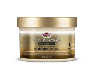 African Pride - Black Castor Miracle Pre & Leave-In Moisture Butter