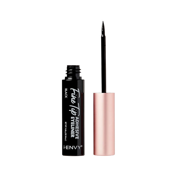 KISS - FINE TIP ADHESIVE EYELINER - BLACK