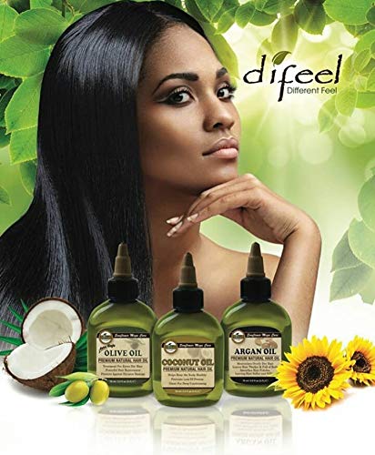 Difeel - Vegan Keratin Premium Hair Oil - Anti Frizz & Shine