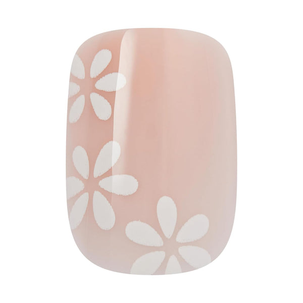 KISS - CORE DESIGN TREND SPRING GLUE-ON NAIL SHORT - HOPPY DAYS