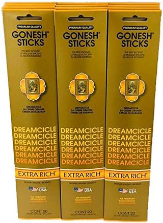 GONESH STICKS - Incense Perfumes Of Extra Rich: DREAMCICLE