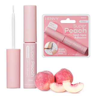 KISS - Fruit Infused Clear Eyelash Adhesive Peach Clear