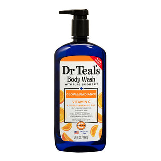 DR. TEALS - Body Wash W/ Epsom Salt [GLOW & RADIANCE] VITAMIC C CITRUS