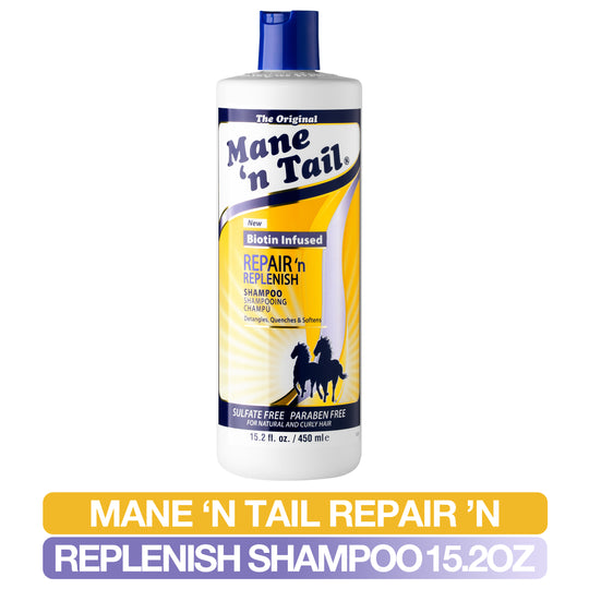MANE 'N TAIL - Biotin Infused Repair 'N Replenish Shampoo