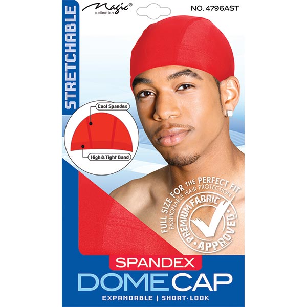 MAGIC COLLECTION - Flexible Spandex Dome Cap ASSORTED