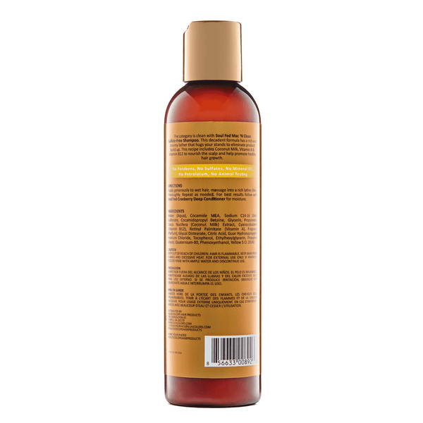 KALEIDOSCOPE - Soul Fed Mac 'N Clean Sulfate-Free Shampoo