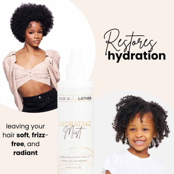BASK & LATHER - Hydrating Hair Mist